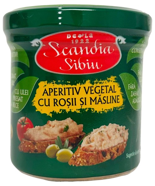 Pastete vegetarisch mit Tomate + Oliven (Scandia)