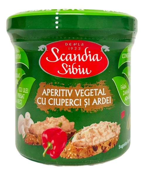 Pastete vegetarisch mit Pilzen und Paprika (Scandia)